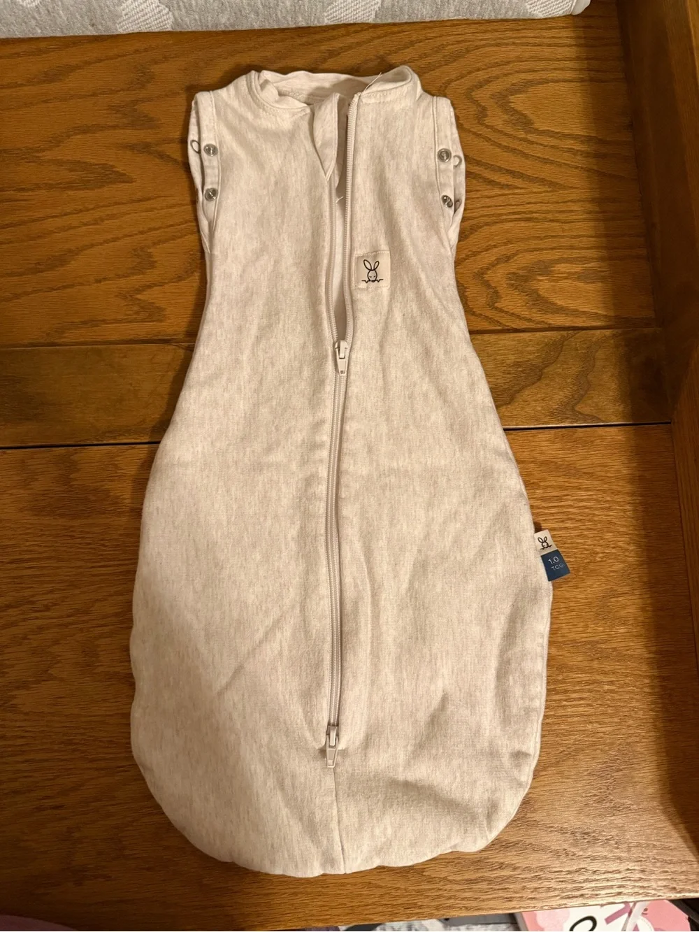 Sleepsack Zippered Baby Sleep Bag in Heathered Tan - TOG 1.0 Newborn